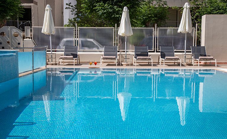 Pool Area & Pool Bar